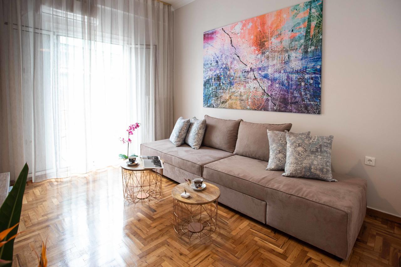 Blue Ark Stylish Athens Apartment ภายนอก รูปภาพ