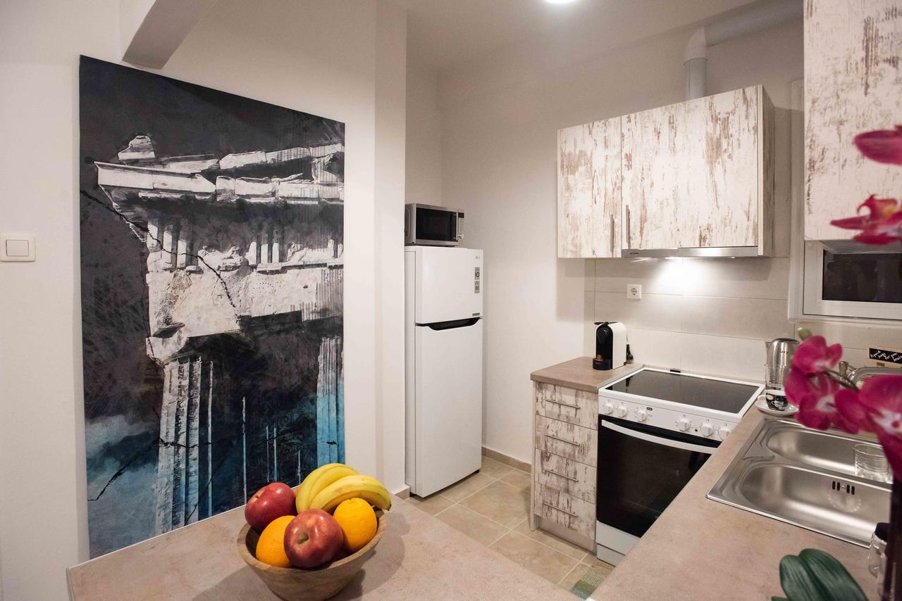 Blue Ark Stylish Athens Apartment ภายนอก รูปภาพ